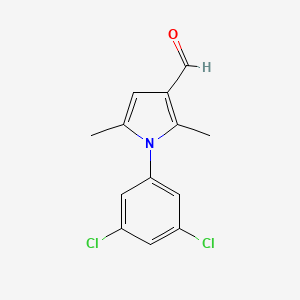 1-(3,5-dichlorophenyl)-2,5-dimethyl-1H-pyrrole-3-carbaldehyde