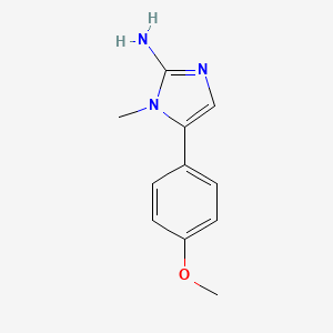 5-(4-methoxyphenyl)-1-methyl-1H-imidazol-2-amine