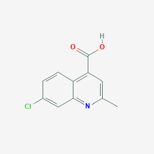 7-Chloro-2-methylquinoline-4-carboxylic acid