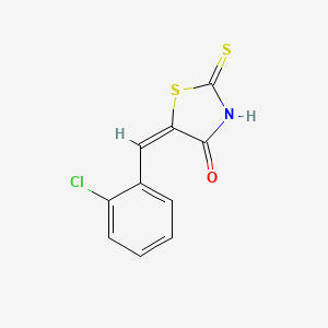 (5E)-5-(2-chlorobenzylidene)-2-mercapto-1,3-thiazol-4(5H)-one
