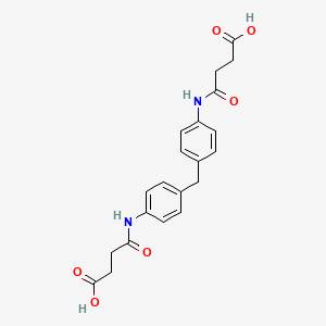 4,4'-[Methylenebis(4,1-phenyleneimino)]bis(4-oxobutanoic acid)