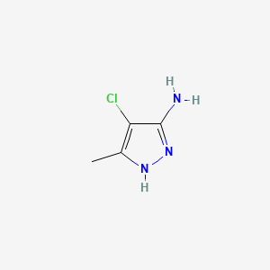 B1362838 4-chloro-5-methyl-1H-pyrazol-3-amine CAS No. 110580-44-4