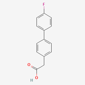 2-[4-(4-fluorophenyl)phenyl]acetic Acid