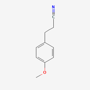 molecular formula C10H11NO B1362855 3-(4-Methoxyphenyl)propionitrile CAS No. 22442-48-4