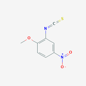molecular formula C8H6N2O3S B1362871 2-METHOXY-5-NITROPHENYL ISOTHIOCYANATE CAS No. 71793-51-6