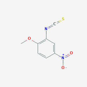 molecular formula C8H6N2O3S B1362871 2-Isothiocyanato-1-methoxy-4-nitrobenzene CAS No. 71793-51-6