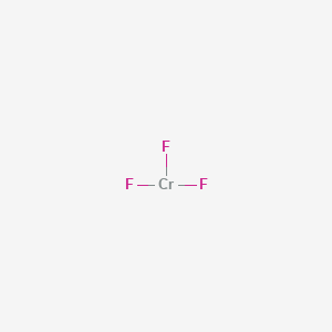 molecular formula CrF3 B1362873 Chromium(III) fluoride CAS No. 7788-97-8