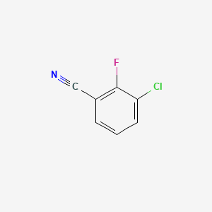 molecular formula C7H3ClFN B1362877 3-Chloro-2-fluorobenzonitrile CAS No. 94087-40-8