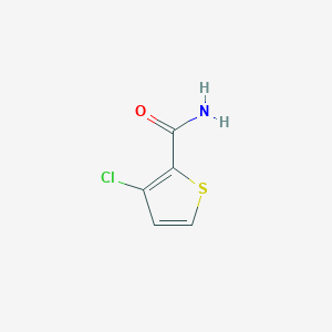 molecular formula C5H4ClNOS B136292 3-Chlorothiophene-2-carboxamide CAS No. 147123-68-0