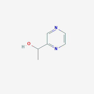 molecular formula C6H8N2O B1362951 1-Pyrazin-2-yl-ethanol CAS No. 94777-52-3