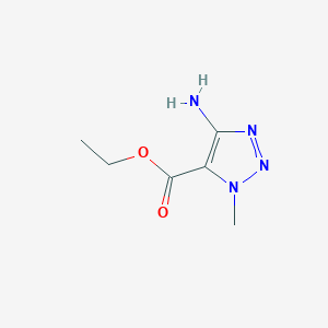Ethyl 5-amino-3-methyltriazole-4-carboxylate