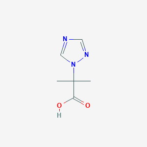 2-methyl-2-(1H-1,2,4-triazol-1-yl)propanoic acid