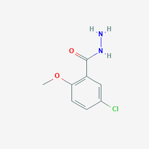 molecular formula C8H9ClN2O2 B1363089 5-Chloro-2-methoxybenzohydrazide CAS No. 33977-11-6