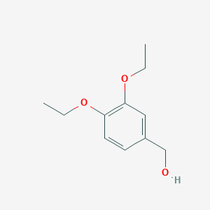 molecular formula C11H16O3 B1363092 3,4-Diethoxybenzyl alcohol CAS No. 83459-29-4