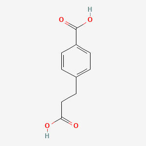molecular formula C10H10O4 B1363093 3-(4-Carboxyphenyl)propionic acid CAS No. 38628-51-2