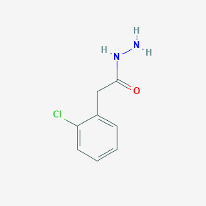 molecular formula C8H9ClN2O B1363106 2-(2-Chlorophenyl)acetohydrazide CAS No. 22631-60-3