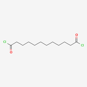 molecular formula C12H20Cl2O2 B1363107 Dodecanedioyl Dichloride CAS No. 4834-98-4