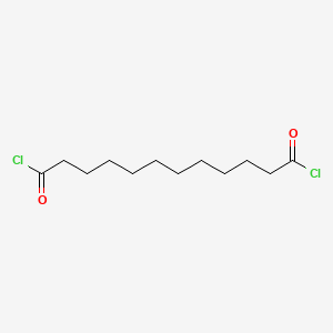 molecular formula C12H20Cl2O2 B1363107 Dodecanedioyl dichloride CAS No. 4834-98-4
