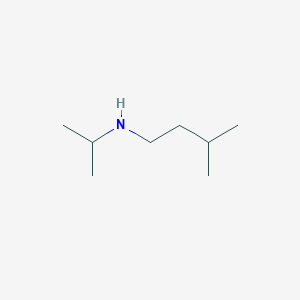 molecular formula C8H19N B1363115 1-Butanamine, 3-methyl, N-(1-methylethyl) CAS No. 56368-82-2