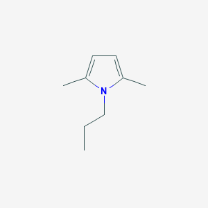 molecular formula C9H15N B1363119 2,5-Dimethyl-1-propyl-1H-pyrrole CAS No. 20282-39-7