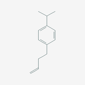 molecular formula C13H18 B136312 1-(But-3-en-1-yl)-4-(propan-2-yl)benzene CAS No. 157581-06-1