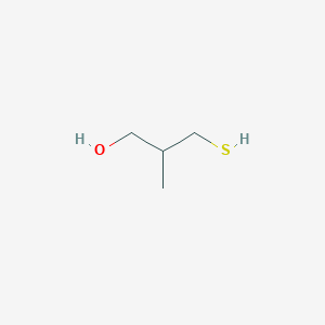molecular formula C4H10OS B1363121 2-methyl-3-sulfanylpropan-1-ol CAS No. 56160-79-3