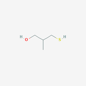 molecular formula C4H10OS B1363121 3-Mercapto-2-methylpropanol CAS No. 56160-79-3
