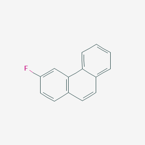 molecular formula C14H9F B1363123 3-Fluorophenanthrene CAS No. 440-40-4