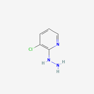 molecular formula C5H6ClN3 B1363166 3-Chloro-2-hydrazinopyridine CAS No. 22841-92-5