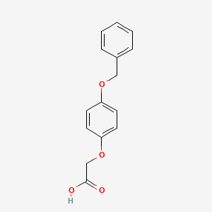 molecular formula C15H14O4 B1363184 4-Benzyloxyphenoxyacetic acid CAS No. 38559-92-1