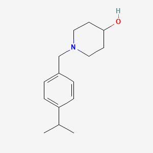 1-{[4-(Propan-2-yl)phenyl]methyl}piperidin-4-ol