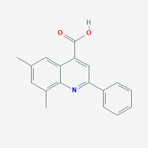 6,8-Dimethyl-2-phenylquinoline-4-carboxylic acid