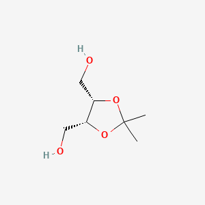 [(4R,5S)-5-(Hydroxymethyl)-2,2-dimethyl-1,3-dioxolan-4-YL]methanol