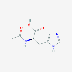 (2R)-2-Acetamido-3-(1H-imidazol-4-yl)propanoic acid
