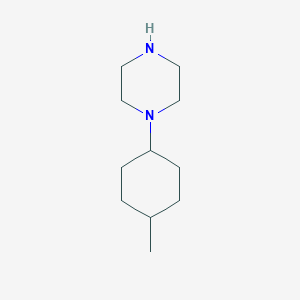 molecular formula C11H22N2 B1363357 1-(4-Methylcyclohexyl)piperazine CAS No. 435345-42-9