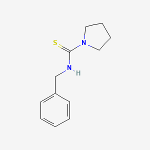 molecular formula C12H16N2S B1363374 N-benzylpyrrolidine-1-carbothioamide 