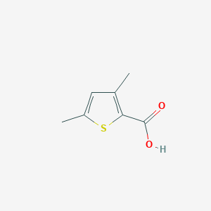 molecular formula C7H8O2S B1363389 3,5-Dimethylthiophene-2-carboxylic acid CAS No. 65613-27-6