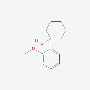 molecular formula C13H18O2 B13633913 1-(2-Methoxyphenyl)cyclohexanol CAS No. 79416-02-7