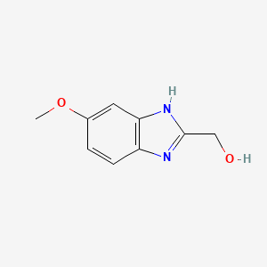 (6-methoxy-1H-benzimidazol-2-yl)methanol