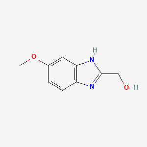 molecular formula C9H10N2O2 B1363392 (6-methoxy-1H-benzimidazol-2-yl)methanol CAS No. 20033-99-2