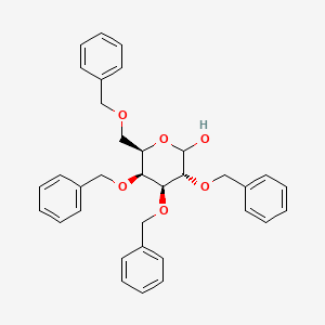 molecular formula C34H36O6 B1363401 2,3,4,6-四-O-苄基-D-半乳呋喃糖 CAS No. 6386-24-9