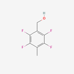 molecular formula C8H6F4O B1363404 (2,3,5,6-Tetrafluoro-4-methylphenyl)methanol CAS No. 79538-03-7