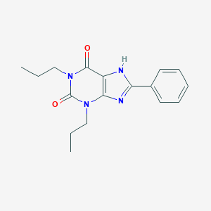 molecular formula C17H20N4O2 B136342 1,3-Dipropyl-8-phenylxanthine CAS No. 85872-53-3
