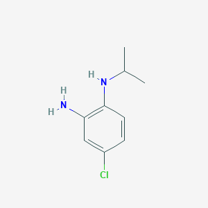 molecular formula C9H13ClN2 B1363431 5-Chloro-2-(isopropylamino)aniline CAS No. 89659-68-7