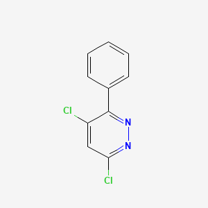 molecular formula C10H6Cl2N2 B1363445 4,6-Dichloro-3-phenylpyridazine CAS No. 40020-05-1