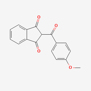 2-(4-Methoxybenzoyl)indan-1,3-dione