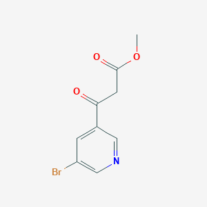 Methyl 5-bromonicotinoylacetate