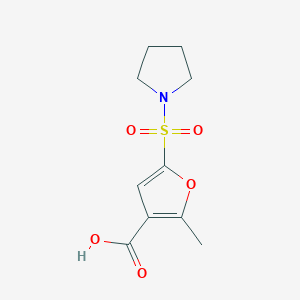 2-Methyl-5-(1-Pyrrolidinylsulfonyl)-3-Furoic Acid