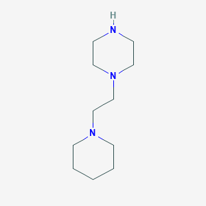 molecular formula C11H23N3 B1363478 1-(2-Piperidin-1-yl-ethyl)-piperazine CAS No. 22763-65-1