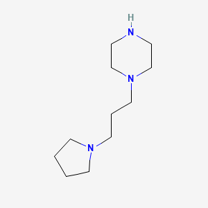molecular formula C11H23N3 B1363479 1-(3-Pyrrolidinopropyl)Piperazine CAS No. 224309-80-2